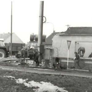 Rok 1985, demolice zbrojnice