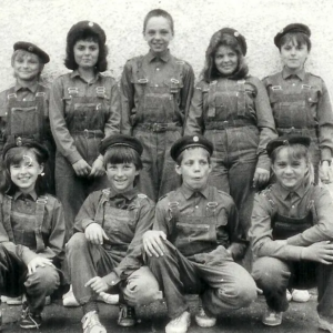 Rok 1987, družsvo mladých hasičů