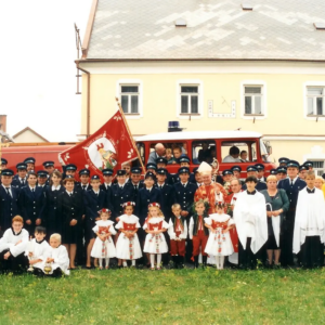 Rok 1998, svěcení hasičského praporu