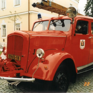 Rok 2001, svěcení AS16 Opel Blitz